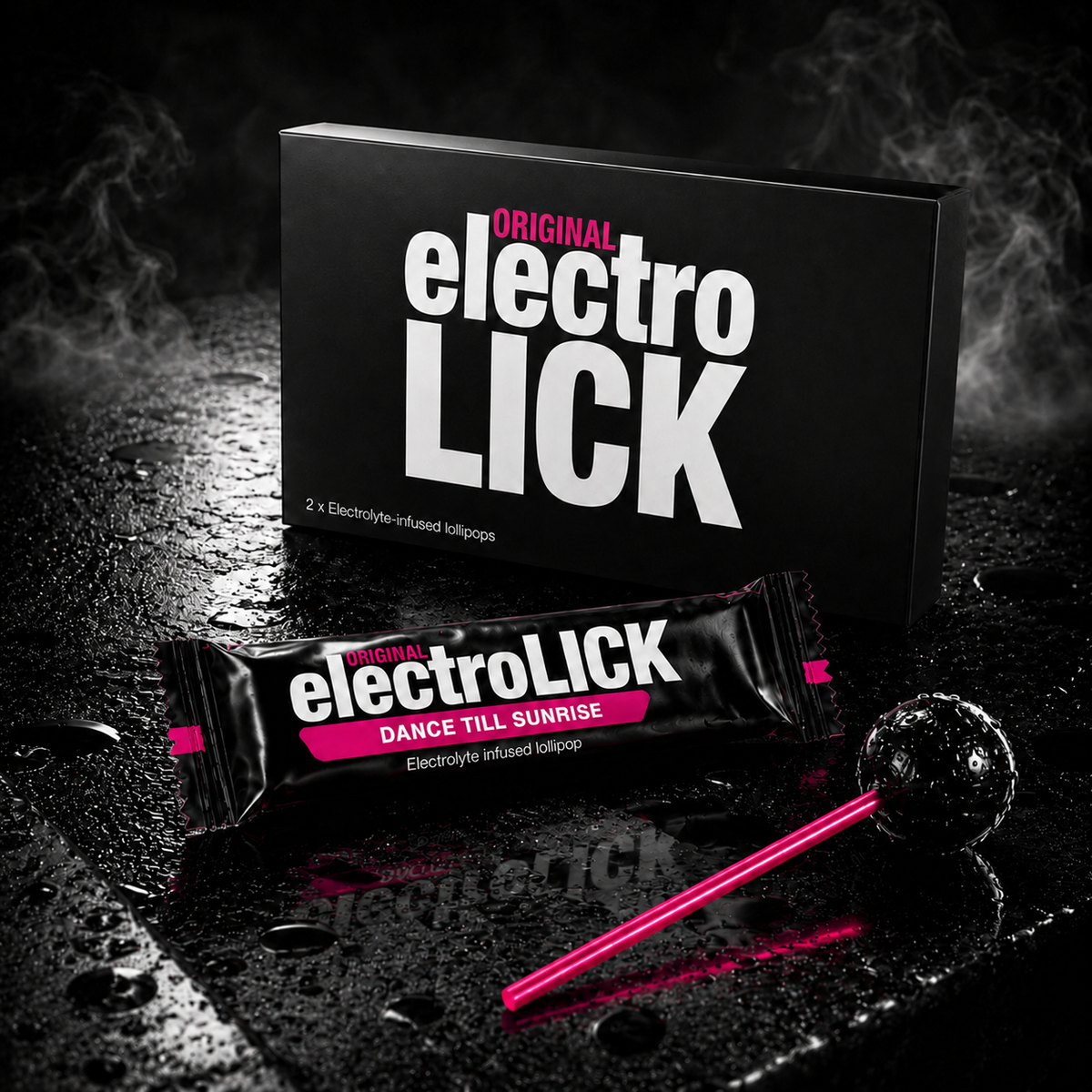 electroLICK Original — Electric Lime Lollipop